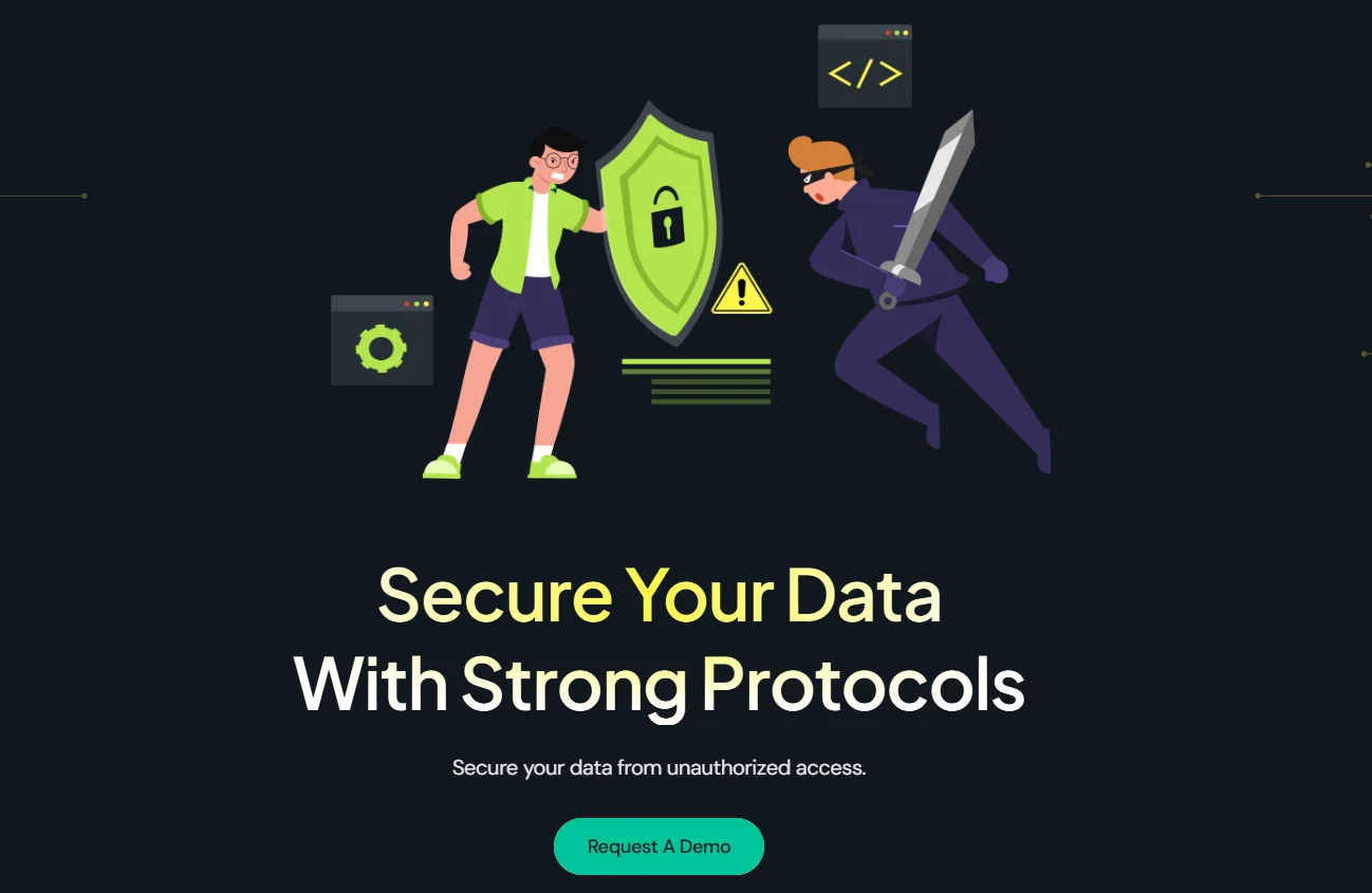 Security Solution Company Website